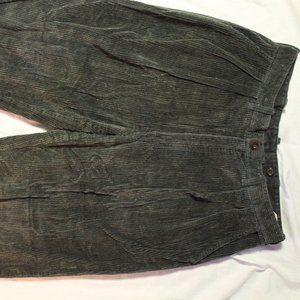 Corduroy pants Black brown grey  unique color blend